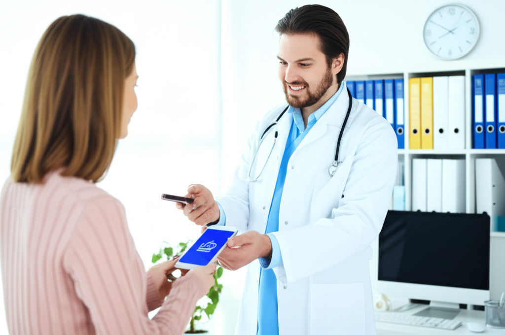 Receive care with voucher